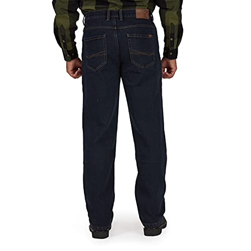 Smith's Men's Camo Fleece-Lined Jeans with 5 Pockets