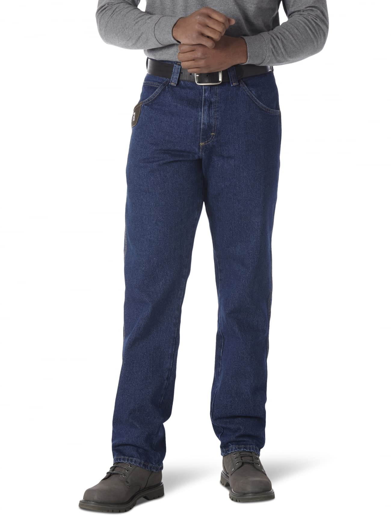 Wrangler Men's Riggs Advanced Comfort Five Pocket Jeans