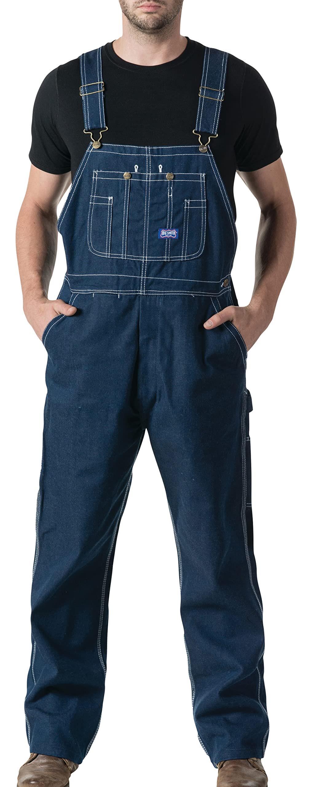 Liberty Walls Men's Big Smith Rigid Bib Overalls 38/32