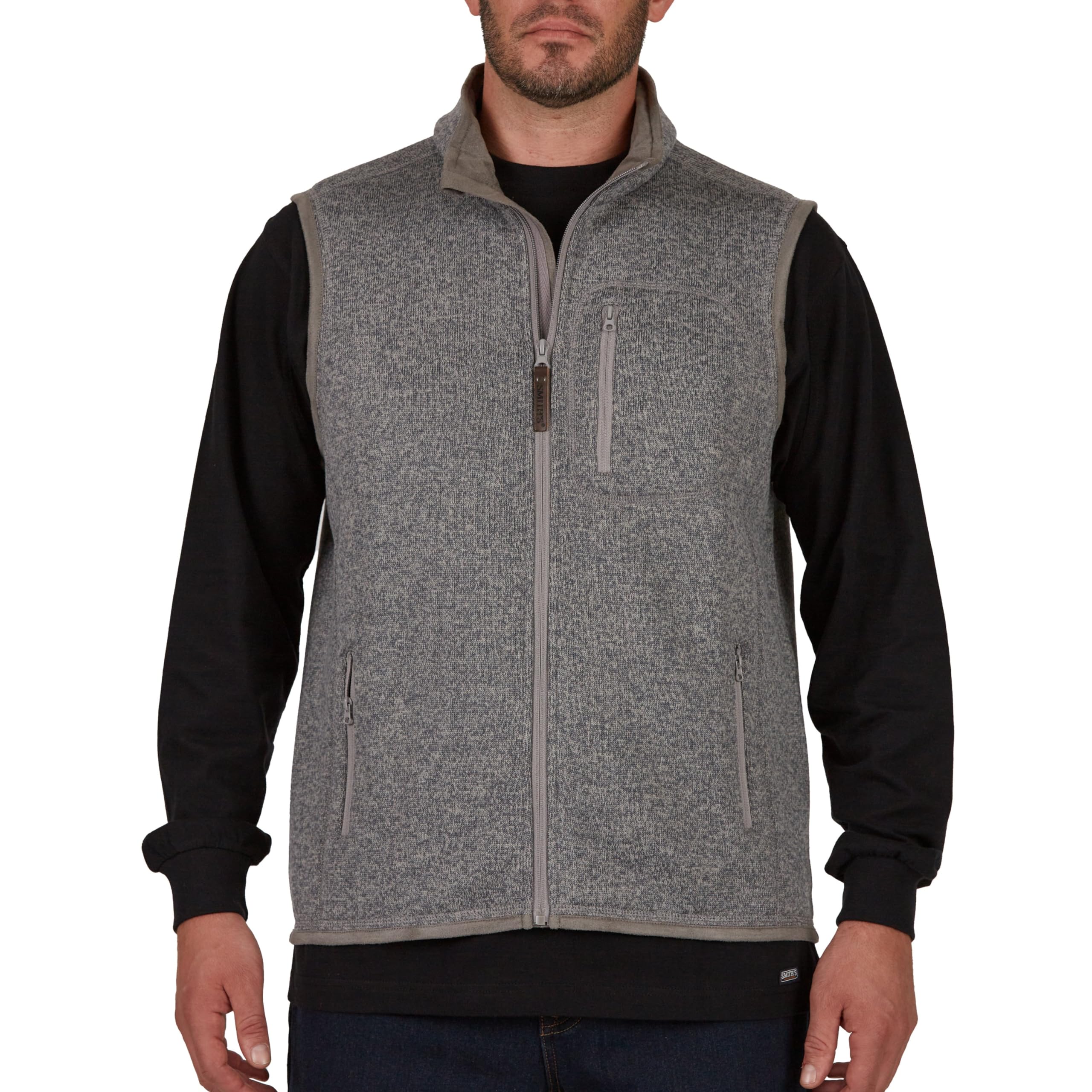 Smith's Men's Full Zip Fleece Vest